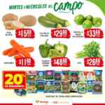 Martes y Miércoles del Campo Soriana 8 y 9 de abril: precios de frutas y verduras