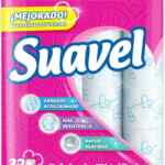 Papel higiénico Suavel paquete con 32 rollos baja a un excelente precio