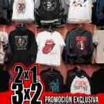 2x1 y 3x2 en productos seleccionados en tiendas Toxic