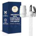 Mini filtro purificador de agua para grifo baja a un gran precio + 3 meses sin intereses