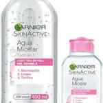 Agua micelar desmaquillante Garnier SkinActive 400 ml + agua micelar 100 ml baja a un gran precio