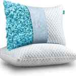 Juego de 2 almohadas ajustables de memory foam triturado bajan a su menor precio