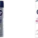 Combo Nivea con desodorante para hombres Nivea Men Silver Protect + desodorante para mujeres Nivea Aclarado Natural Classic Touch bajan de precio