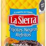 Frijoles negros refritos la Sierra lata de 580 gr bajan a un excelente precio