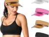 Gorra con visera transparente para mujer baja de precio