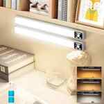 Juego de 2 lámparas LED recargables con sensor de movimiento bajan a su menor precio