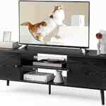 Mueble de TV de madera baja a su menor precio