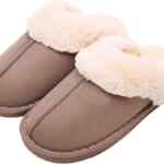 Pantuflas con interior de borrega bajan a su menor precio