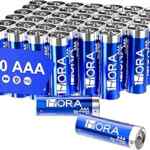 40 pack pilas alcalinas AAA bajan a su menor precio