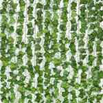 Juego de 12 plantas artificiales colgantes para decoración tipo hiedra bajan a un excelente precio