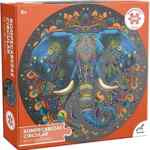 Rompecabezas circular de 500 piezas Elefante hindú baja a un excelente precio