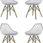 Juego de 4 sillas Eames Vento bajan de precio