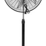 Ventilador de pedestal giratorio con altura ajustable baja a su menor precio
