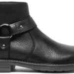 Botín vaquero de piel para hombre Flexi baja a su menor precio