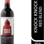 Vino tinto suave y afrutado Knock Knock Red Blend baja a un excelente precio