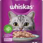 Whiskas alimento húmedo para gatos Atún Fillets con 24 sobres baja de precio