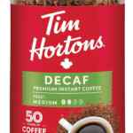Café instantáneo descafeinado Tim Hortons de 100g baja a su menor precio