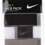 Oferta flash: 3 pack cinturones deportivos Nike bajan a su menor precio