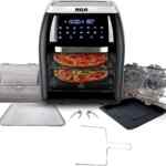 Horno freidora de aire multifuncional RCA con accesorios baja a su menor precio