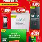 Folleto Bodega Aurrera Pre Hot Sale 2025 con ofertas en electrónica y línea blanca