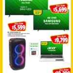 Folleto Bodega Aurrera Hot Sale 2025 con ofertas en Electrónica y Línea blanca