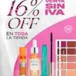 Venta sin IVA Bellisima: 16% de descuento hasta el 18 de mayo