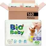 Paquete de 160 pañales para bebé Bio Baby Etapa 5 Extra Grande bajan a su menor precio + 10% adicional con Planea y Ahorra