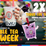 Bubble Tea Week Cassava Roots: 2x1 en bebidas participantes este fin de semana