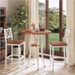 Set de mesa alta con 2 sillas baja a un excelente precio