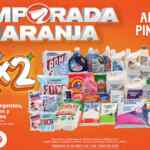 Folleto La Comer Temporada Naranja 2025: 3x2 en Detergentes, Suavizantes, Lavatrastes y más