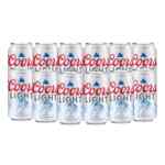 24 pack cervezas Coors Light lata 355 ml bajan a un gran precio