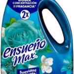 Suavizante concentrado Ensueño Max Frescura Azul de 2.8 L baja a su menor precio