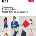 Gap Hot Sale 2025: Hasta 30% de descuento