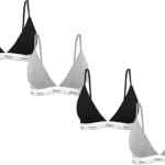 4 pack bra sujetador para mujer de algodón marca Hanes bajan a un super precio