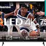 Pantalla QLED 4K Hisense Smart Google TV de 75 pulgadas baja a su menor precio + 10% adicional con cupones bancarios