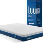 Colchón en caja Luuna Blue con 3 capas de memory foam tamaño individual baja a un excelente precio + 15 meses sin intereses