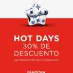 Pandora Hot Days 2025: 30% de descuento en productos seleccionados