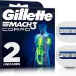 Juego de 2 repuestos cartuchos Gillette Mach 3 para rasurado de Cuerpo bajan a su menor precio