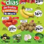Ofertas S-Mart 3 días de frutas y verduras del 6 al 8 de mayo 2025