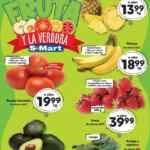 Ofertas S-Mart 3 días de frutas y verduras del 13 al 15 de mayo 2025
