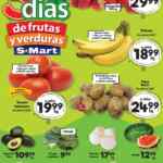 Ofertas S-Mart 3 días de frutas y verduras del 20 al 22 de mayo 2025