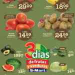 Ofertas S-Mart 3 días de frutas y verduras del 27 al 29 de mayo 2025