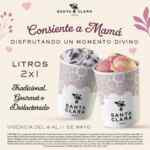 2×1 en litros de Helado en Santa Clara este fin de semana por el Día de las Madres
