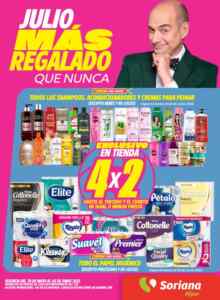 Folleto Julio Regalado 2025: 4x2 en Papel Higiénico, Shampoos, Acondicionadores y más
