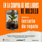 En Librerías El Sótano compra 2 libros De Bolsillo y llévate de regalo un terrario