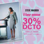 En Steve Madden 30% de descuento en productos seleccionados este fin de semana