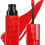 Lápiz labial líquido brillante Maybelline SuperStay Vinyl Ink en varios tonos baja a un gran precio
