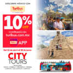 10% de descuento en Turibus comprando desde la app y el sitio web