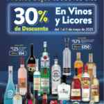 En Walmart 30% de descuento en vinos y licores del 1 al 11 de mayo