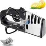 Afilador de cuchillos 4 en 1 baja a su menor precio